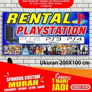 "Best Price" PS PLAYSTATION RENTAL Banner, PS PLAYSTATION RENTAL Banner, 200X100 cm, (Pay On The Spot) ||