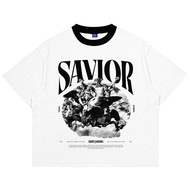 Simplimoods - Oversized Boxy Fit T-shirt for Men and Women, 24s Combed Cotton