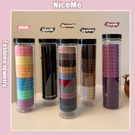 20PC Korean Style High Elastic Hair Rope Fashionable And Colorful Hair Rope Simple And Durable Rubbe