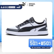 PUMA BASICS - รองเท้าผ้าใบ PUMA Dribble สีขาว - FTW - 40032604