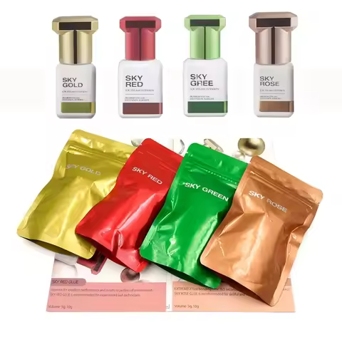 5ml Korea Sky Glue Eyelash Extension Fast Drying Glue Retention Over 7 Weeks Non-irritating False La