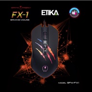 Gaming Freak FX-1 RGB Lighting 7 Buttons Gaming Mouse  - Free ABKO NCORE Mouse Pad (240x200x2 mm)