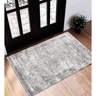 Area Rug 2x3 Washable Rug Door Mat Vintage Distressed Doormat Indoor Entrance Traditional Thin Rug F