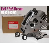 Ex5 / Ex5 Dream head racing 23 / 27 / Ex5 class / wave100 / kriss100 racing head
