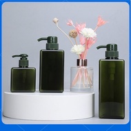 【TWILIGHT】250/450/650ml Thicken Square Refillable Bottle Soap Liquid Dispenser Container