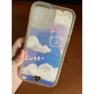 Iphone 11 cloud holographic iphone case