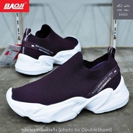 รองเท้าวิ่ง รองเท้าผ้าใบหญิง BAOJI รุ่น BJW431 สีม่วง ไซส์ 37-41