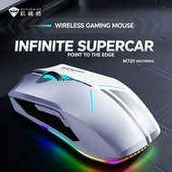 Machenike M721 Wireless Gaming Mouse Pilot Edition Tri-Mode Connection RGB Backlit 10000DPI Mouse
