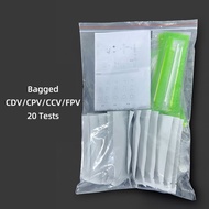 Pet Virus Rapid Test Kit for Dog & Cat – CDV / CPV / CCV / FPV Detection (20 Tests/Box)