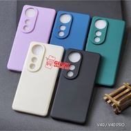 Vivo V40 5G Vivo V40 Pro 5G Macaron Square Softcase Candy Macaron Vivo V40 5G Square Edge Case Vivo 