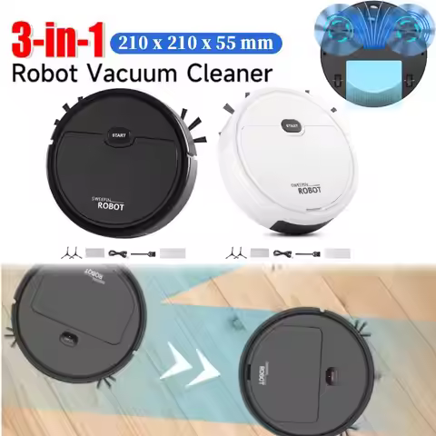 3-in-1 Sweeping Machine Fully Automatic Sweeping Robot Suction & Sweeping Mop Household Lazy Person 