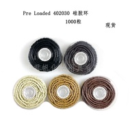 Pra Muat 402030 Cincin Silikon Klip Sambungan Rambut Sambungan Rambut Lancar Klip Silikon Cincin Sil