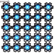 GOGOUMY 25PCS LED Chips, Aluminium Base 3W Power 3W LED Chips, High Power 25PCS 395nm-400nm Ultravio