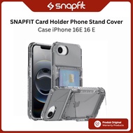 IPhone 16E 16 E SNAPFIT Card Holder Phone Stand Cover