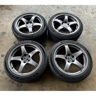 Original Enkei PF05 Sport Rim 18 inch Ori Used Japan 🇯🇵