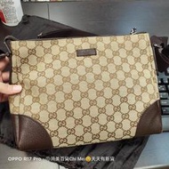 108*國外帶回-正品精品品牌COACH緹花布肩背包-米白-9成新 古董包 30*10*24cm