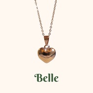 Belle's Gold Heart Necklace