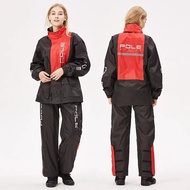 POLE－RACING | ชุดขี่มอเตอร์ไซค์กันน้ำ เสื้อกันฝนและกางเกงแยกชิ้น