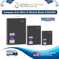 Campap Arto Wire O A3/A4/A5Wire-O Sketch Book