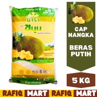 ( 5 KG ) CAP NANGKA BERAS PUTIH / JACKFRUIT BRAND ( THAILAND )