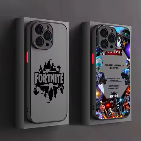 Hot Game F-Fortnites Phone Case For iPhone 17e 17 16e 16 15 14 13 12 11 Mini Pro Air Max X XR XSMax 