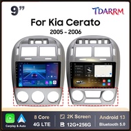 Newest Car Radio For Kia Cerato 1 LD 2004-2008 Android Multimedia Video Player Carplay Auto Wireless