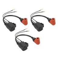 3PCS Ignition Coil for Yamaha Outboard 115-225 HP 2-Stroke 1990-2009 697-85570-00-00