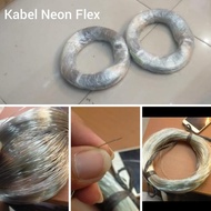 Kabel Tunggal Install Neon Flex Led Strip Transparent Wires