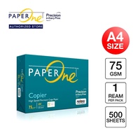 [ 1 RIM ] A4 75Gsm Paperone Paper