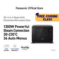 Panasonic NN-CS89LBYPQ 31L Convection Steam Grill Microwave Oven