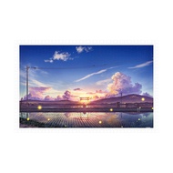 Pintoo 1000 pieces Plastic Jigsaw Puzzle Pei_Sunset in Shinden(38X59cm)Hard for adults, no chips, ea