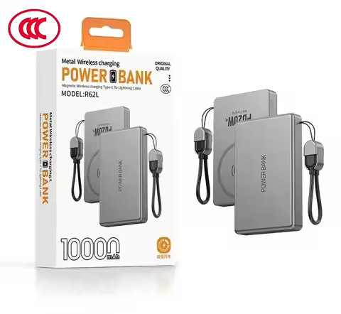 [CCC Certification] 5000mAh/10000mah ultra-thin Magnetic Power Bank 20W Wireless Powerbank External 