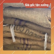 Jute sacks / burlap sacks / construction concrete sacks (10 pieces)