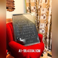 [HANDMADE] FRAME A1 3D AYAT SERIBU DINAR 🇲🇾 KHAT TULISAN TANGAN timbul Calligraphy GiftBox Frame Qur