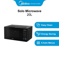 Midea MMO-AM920MZ(BK) Black Solo Microwave Oven, 20L