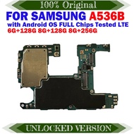 For Samsung Galaxy A53 A536b Unlocked Motherboard 128gb 256gb Mainboard Logic Board 5g Version Clean