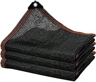 YVYKFZD Shade Cloth with Grommets, Greenhouse Shading Net, 97% Shading Rate UV Resistant Sunblock Su