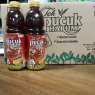 100% NEW TEH PUCUK 350 ML 1 KARTON (1 KARTON ISI 24 BOTOL) HAPPY