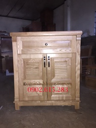 [HCM]Tủ giày dép gỗ sồi nga 80cm