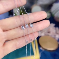 18k White Gold 15 Diamond Bracelet