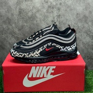 Sneakers Man Airmax 97 Black Red Reflective Logo