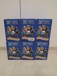(全新) One Piece Mighty Jaxx 七武海 一套六隻不重複