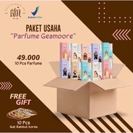 (TERMURAH) PAKET USAHA PARFUM ROLL ON 10 PCS | GEAMOORE TALKME KALA