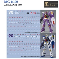 [Artisan's Club] MGPB 121/144   MG 1/100 GUNDAM F90 GUNDAM F90 UNIT 2 NDAM WATER SLIDE DECAL