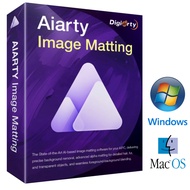Digiarty AIArty Image Matting AI-based image matting software to remove backgrounds | Windows | MacO
