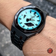 G-Shock AP Casioak Black Tiffany Edition with Black Sandblasting Strap