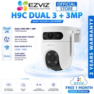 Ezviz H9C Dual Lens 2K (3MP + 3MP) Color Night Vision Waterproof Pan/Tilt Two Way Talk Outdoor Secur