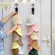 Strongaroetrtr Baseball Cap Storage Organizer With Eight Clips Wall Mounted Cap Holder Closet Storag