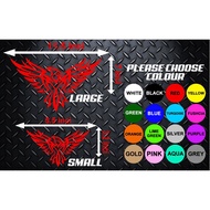 EAGLE cutting sticker