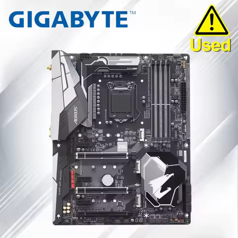Used Gigabyte Z370 AORUS Gaming 5 Original Desktop Intel Z370 64GB DDR4 Motherboard LGA 1151 i7/i5/i